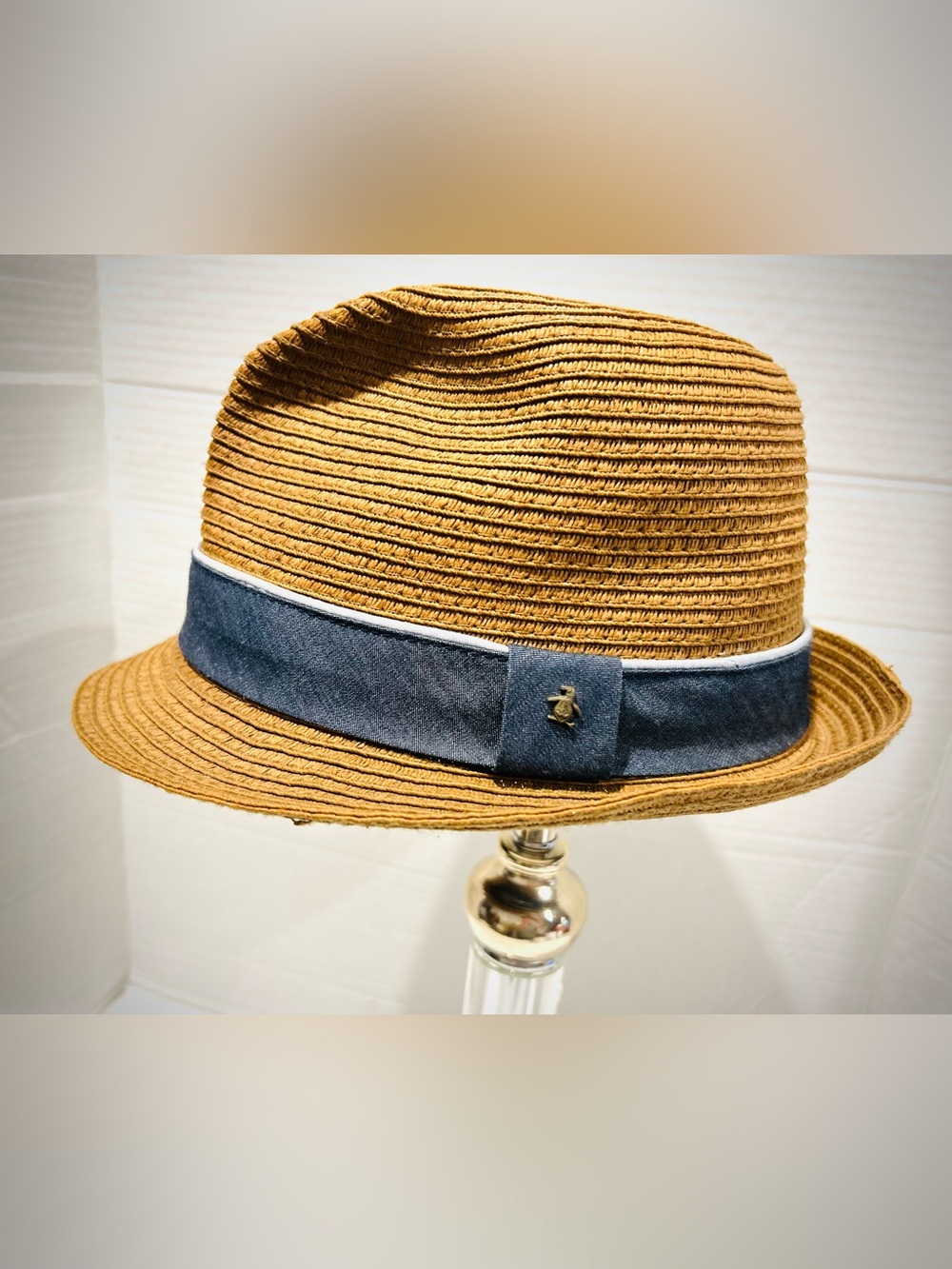 Ivy League Gangster Style: Original Penguin Munsingwear Fedora Porkpie Hat S/M